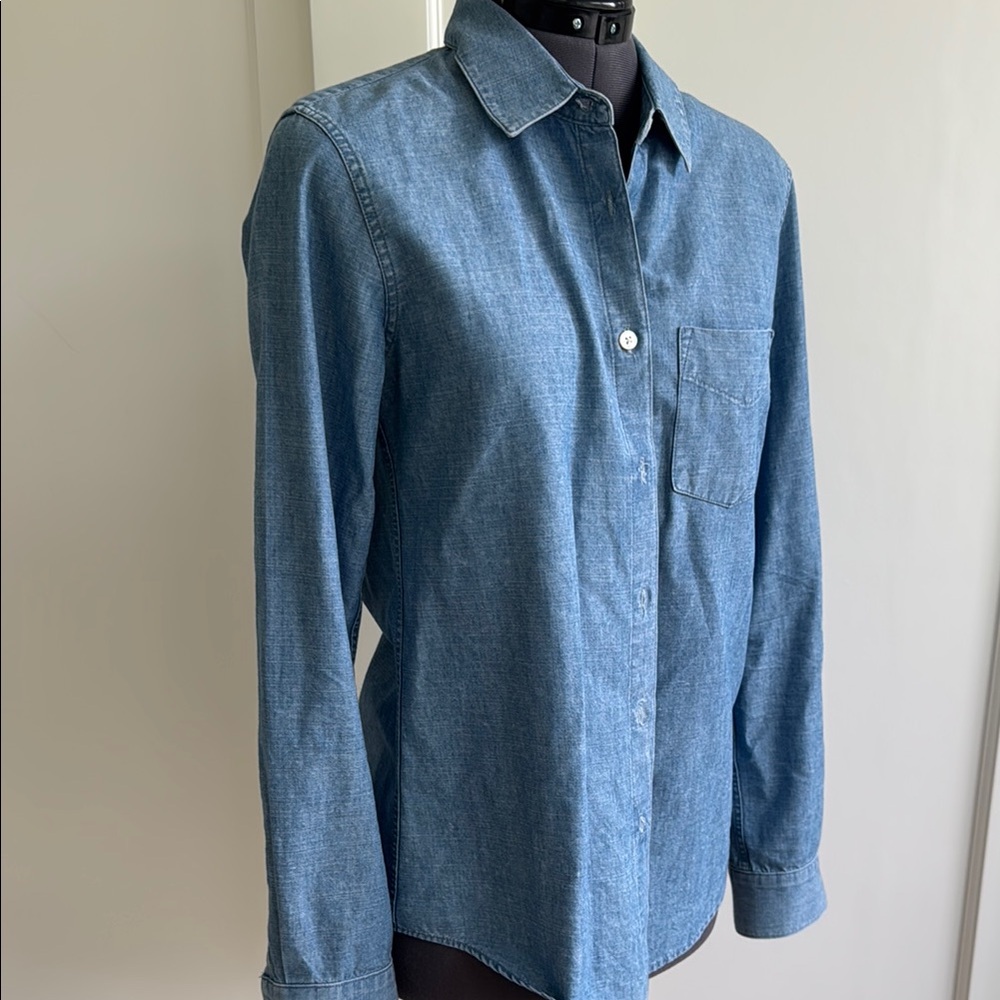 Classic Blue Denim Shirt